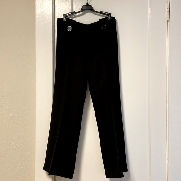 Sandra Angelozzi Crepe Pant - Black - Size 34 - Picture 2 of 4